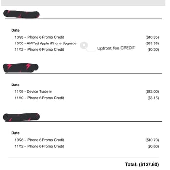 T-Mobile - My Nov bill w/ the credit. - Mobile Phones Near Me - Brooklyn, New York T-Mobile - My Nov bill w/ the credit. - Mobile Phones Near Me - Brooklyn, New York