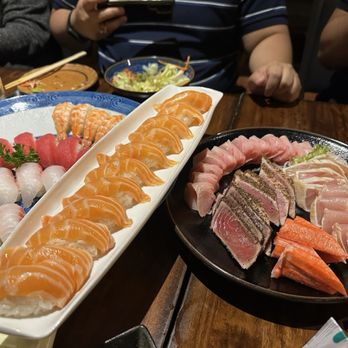 Sun Japanese Kitchen - Salmon is my fav but plenty of other selections as you can see! - Japanese Near Me - Houston, Texas Sun Japanese Kitchen - Salmon is my fav but plenty of other selections as you can see! - Japanese Near Me - Houston, Texas
