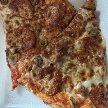 Pig on a Pie - Two slices with three toppings in this lunch special - Pizza Near Me - Macon, Georgia