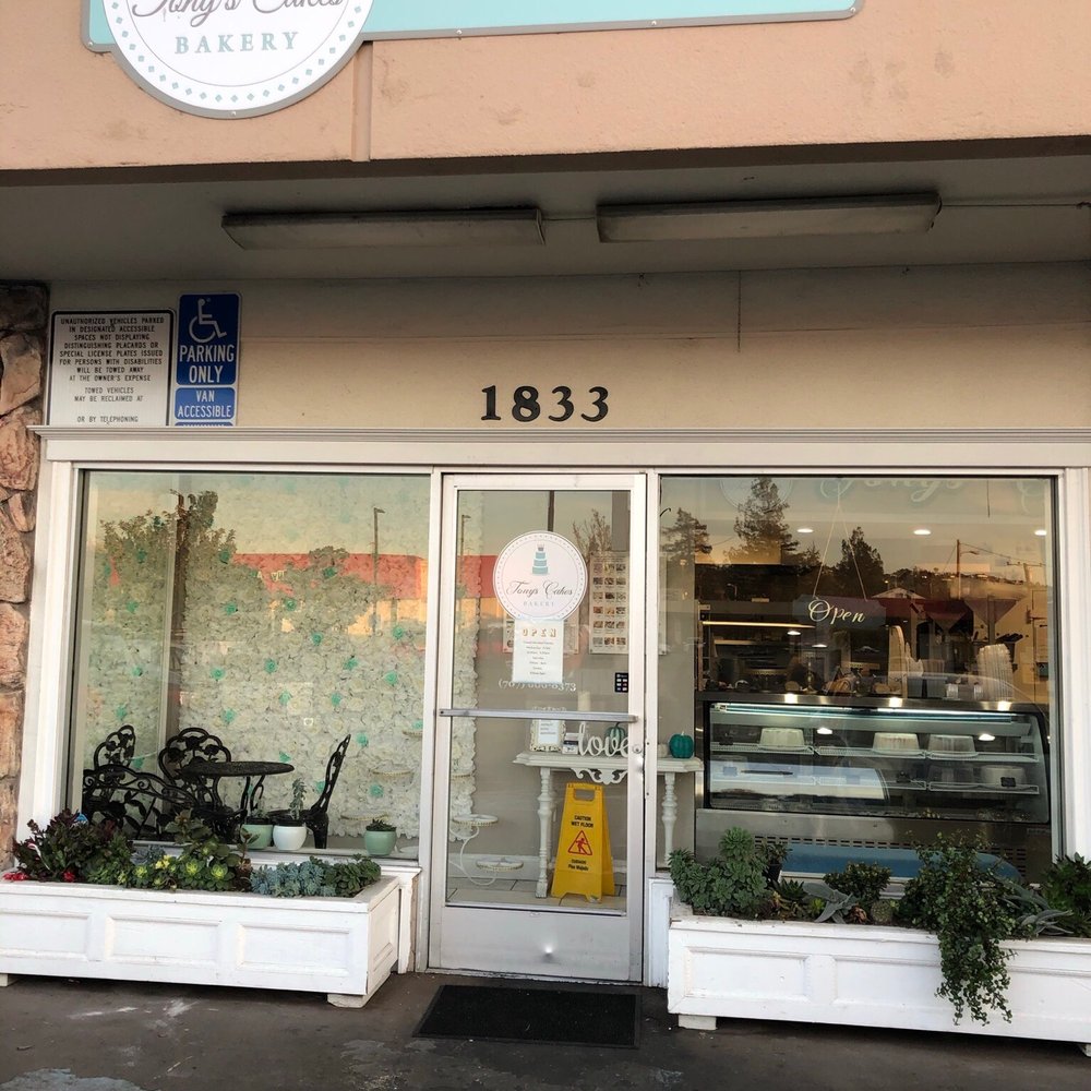 Tony's Cakes - Storefront - Bakeries Near Me - Vallejo, California Tony's Cakes - Storefront - Bakeries Near Me - Vallejo, California