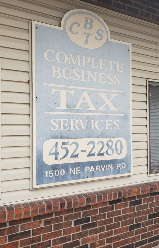 COMPLETE TAX SERVICE Updated June 2024 1500 NE Parvin Rd, Kansas