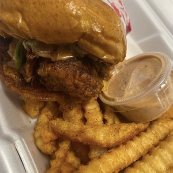 Ricky’s Hot Chicken - The Sando - Chicken Shop Near Me - Arlington, Texas Ricky’s Hot Chicken - The Sando - Chicken Shop Near Me - Arlington, Texas
