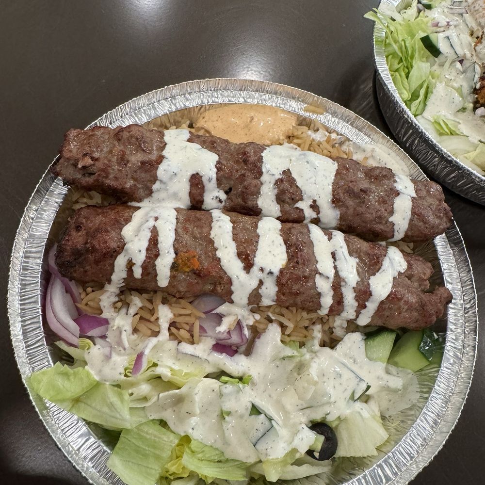 Sami's Gyro House - Beef kofta entree - Mediterranean Near Me - Spring, Texas Sami's Gyro House - Beef kofta entree - Mediterranean Near Me - Spring, Texas