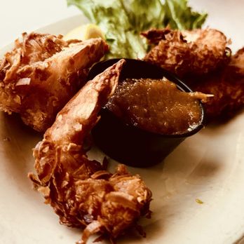 Mango's - Coconut shrimp with some type of chipotle dip - Caribbean Near Me - Bethany Beach, Delaware Mango's - Coconut shrimp with some type of chipotle dip - Caribbean Near Me - Bethany Beach, Delaware