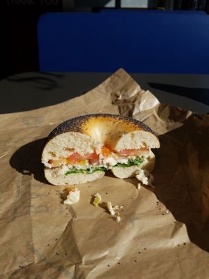 Great American Bagel-Free parking by null