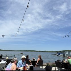 Copper Bottom Bar And Grill - View from the patio
