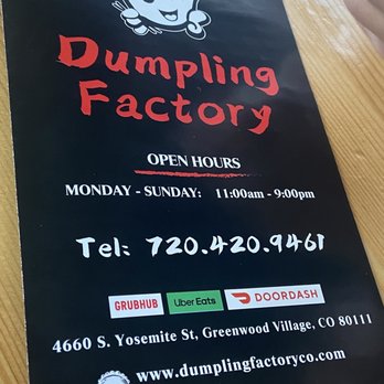 Dumpling Factory - Menu - Asian Fusion Near Me - Greenwood Village, Colorado Dumpling Factory - Menu - Asian Fusion Near Me - Greenwood Village, Colorado