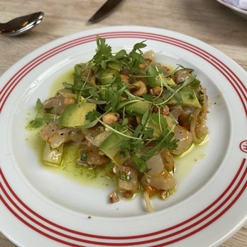 Post House - Flounder crudo - New American Near Me - Mount Pleasant, South Carolina Post House - Flounder crudo - New American Near Me - Mount Pleasant, South Carolina