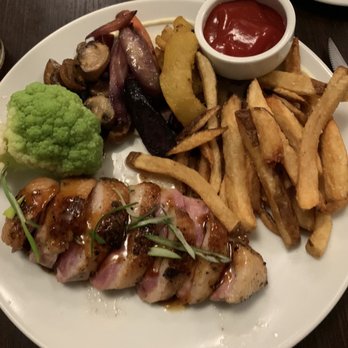 Prospect Gourmand - Duck with fries and veggies - New American Near Me - Beverly Hills, California Prospect Gourmand - Duck with fries and veggies - New American Near Me - Beverly Hills, California