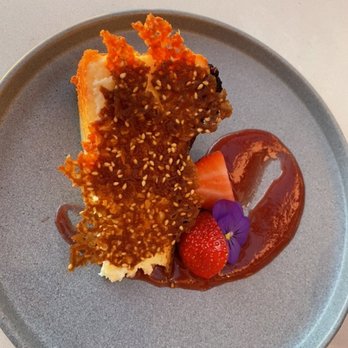 Bourbon Steak Orange County - Basque Cheesecake - Steakhouses Near Me - Dana Point, California