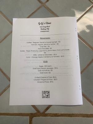 Menu photo 4 GG Diner Hamburg, NY