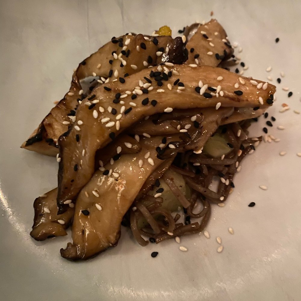 Equinox on 19th - teriyaki glazed hen of woods mushrooms - New American Near Me - Washington, DC, District of Columbia Equinox on 19th - teriyaki glazed hen of woods mushrooms - New American Near Me - Washington, DC, District of Columbia
