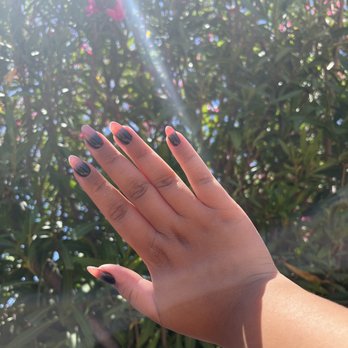 Glory nail salon - Acrylic nails, they worked so hard on the ombré and it came out beautifully. - Nail Salons Near Me - Concord, California