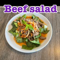 Thai Recipe Bistro - Beef salad