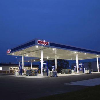 Meijer Express Gas Station - a gas station at night - Gas Stations Near Me - Charlotte, Michigan Meijer Express Gas Station - a gas station at night - Gas Stations Near Me - Charlotte, Michigan