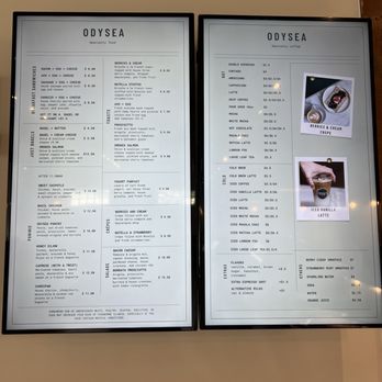 Odysea - Menu - Coffee Roasteries Near Me - Bristol, New Hampshire