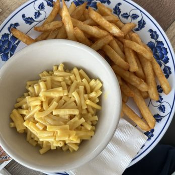 The Wild Blueberry Breakfast & Bakery - Macaroni & Cheese (from Kid's menu) - Bakeries Near Me - St. Ignace, Michigan The Wild Blueberry Breakfast & Bakery - Macaroni & Cheese (from Kid's menu) - Bakeries Near Me - St. Ignace, Michigan