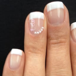 Loved what they did for my wedding nails!