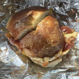 AMAZING!!!! I'm from NY, and this is the best breakfast sandwich I have ever had. It's glorious with flavor. AMAZING!!!! I'm from NY, and this is the best breakfast sandwich I have ever had. It's glorious with flavor.