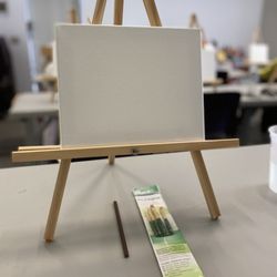 Bayview Branch Library - Painting workshop - blank slate to begin