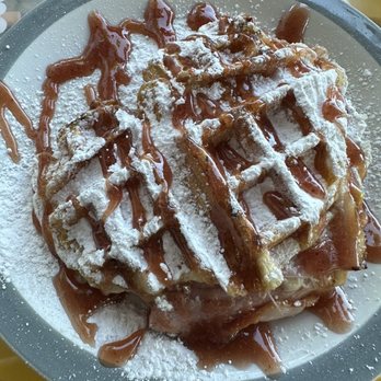 Bebop Waffle Shop - Monte Croffle $12 - Coffee & Tea Near Me - Seattle, Washington