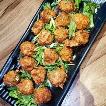 Good Catch Cafe - Fried Cuttlefish balls - Hong Kong Style Cafe Near Me - Markham, Ontario Good Catch Cafe - Fried Cuttlefish balls - Hong Kong Style Cafe Near Me - Markham, Ontario
