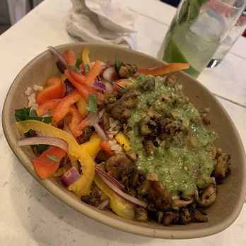 Bartaco Hilldale - Chicken verde rice bowl - Tacos Near Me - Madison, Wisconsin
