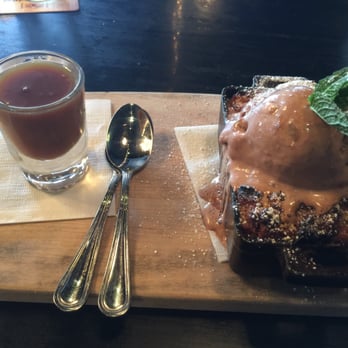 Morrison - Bread Pudding with Rocky Road Ice Cream - Gastropubs Near Me - Los Angeles, California Morrison - Bread Pudding with Rocky Road Ice Cream - Gastropubs Near Me - Los Angeles, California