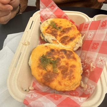 Marigold Bagels - Crown Heights (?) w\ cheese? - Bagels Near Me - San Diego, California Marigold Bagels - Crown Heights (?) w\ cheese? - Bagels Near Me - San Diego, California