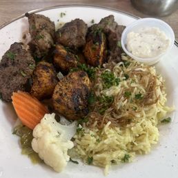 23. Combo Kabob Plate