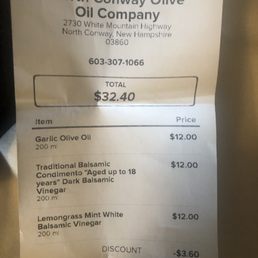 My receipt with the 10% discount My receipt with the 10% discount