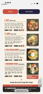 Menu photo 2 Boiling Point San Jose, CA Menu photo 2 Boiling Point San Jose, CA