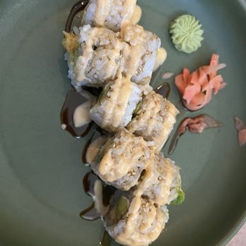 Sushi Katana - Shrimp Tempura, cream cheese, avocado, eel sauce, and spicy mayo - Sushi Bars Near Me - Orlando, Florida Sushi Katana - Shrimp Tempura, cream cheese, avocado, eel sauce, and spicy mayo - Sushi Bars Near Me - Orlando, Florida