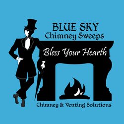 Blue Sky - Blue Sky Chimney Sweeps - Bless Your Hearth logo