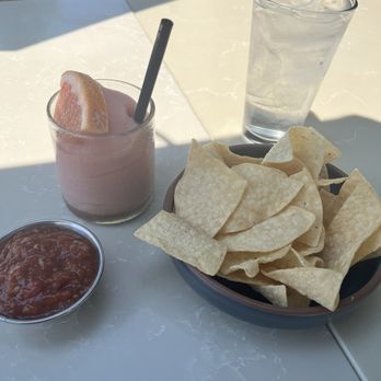 Blanco Cocina + Cantina - Frozen Paloma and chips and salsa - Tacos Near Me - Coronado, California Blanco Cocina + Cantina - Frozen Paloma and chips and salsa - Tacos Near Me - Coronado, California