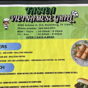 Tastea Vietnamese Grill - Vietnamese Near Me - Rosenberg, Texas Tastea Vietnamese Grill - Vietnamese Near Me - Rosenberg, Texas