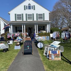The Exchange Thrift Shop - Our charming little shop is in the front rooms of the Rectory on the grounds of the Queen of the Most Holy RC Church