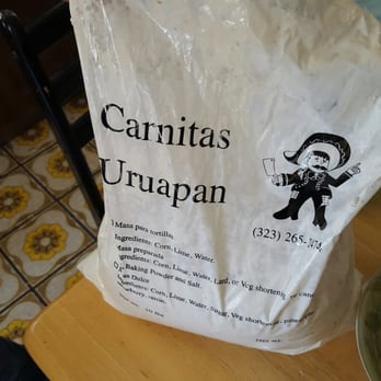 Carnitas Uruapan - Never again. this masa i bought to make tamales had an awful smell and more lard than anything. - Bakeries Near Me - Los Angeles, California Carnitas Uruapan - Never again. this masa i bought to make tamales had an awful smell and more lard than anything. - Bakeries Near Me - Los Angeles, California
