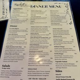 Dinner Menu