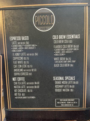 Menu photo 7 Piccolo Coffee Co Winter Garden, FL Menu photo 7 Piccolo Coffee Co Winter Garden, FL