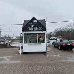 Tiny Bistro - Front of the store, pull up and get served some delicious dogs.