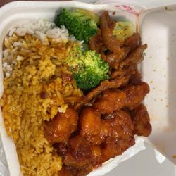Chinatown Kitchen - 5. Orange Chicken 4. Beef & Broccoli 5. Steamed Rice
