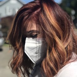 Balayage and Calura color root