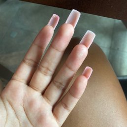 That's where I was peeling off the acrylic That's where I was peeling off the acrylic