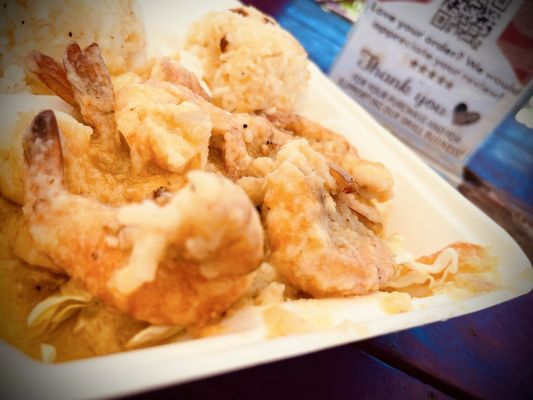 Kahuku shrimp box by null