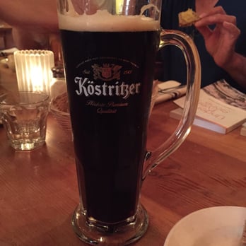 Speisekammer - Köstritzer, with chocolate notes. Taste very light even though it was dunkel. - German Near Me - Alameda, California