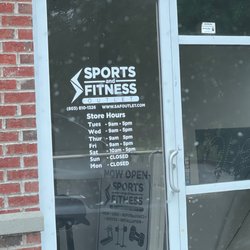 Sports and Fitness Outlet - Front door