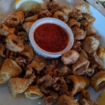 Roman Cucina - Calamari 4/5...a bit too salty - Italian Near Me - Fullerton, California Roman Cucina - Calamari 4/5...a bit too salty - Italian Near Me - Fullerton, California