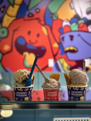 Seemingly Overzealous Ice Cream by null