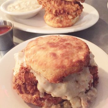 Krankies - Insane Chicken Biscuit w/ sausage gravy - Coffee & Tea Near Me - Winston-Salem, North Carolina Krankies - Insane Chicken Biscuit w/ sausage gravy - Coffee & Tea Near Me - Winston-Salem, North Carolina